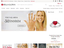 Tablet Screenshot of bellagloria.com